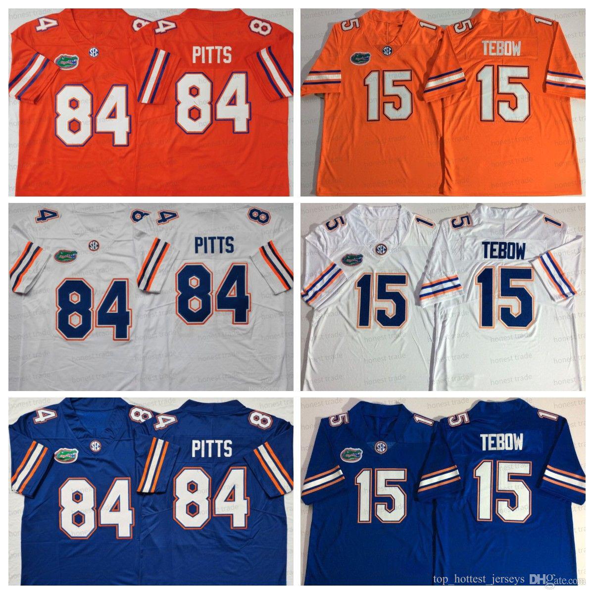 NCAA 84 Kyle Pitts Football Jersey Florida Gators 15 Tim Tebow Blue White College Mens Stitched Jerseys, Men jersey
NCAA 84 Kyle Pitts Football Jersey Florida Gators 15 Tim Tebow Blue White College Mens Stitched Jerseys, Men jersey