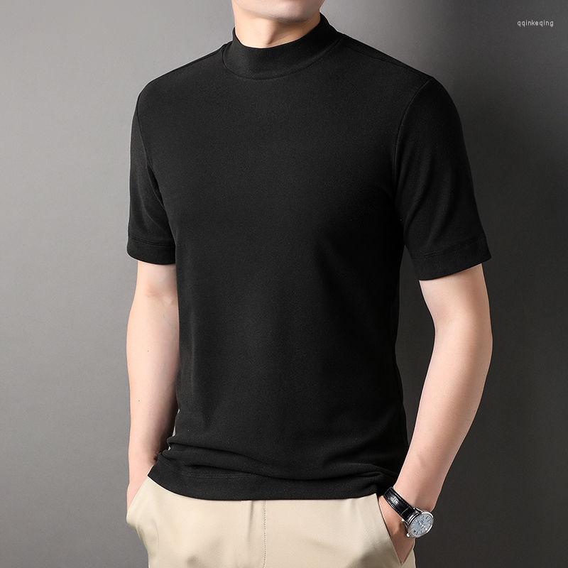 Men' Sweaters Fashion T-shirt Casual Streetwear O Neck Solid Color Short-sleeved Bottoming Shirt Men 2023 Spring Summer Clothing Q34, Black
Men' Sweaters Fashion T-shirt Casual Streetwear O Neck Solid Color Short-sleeved Bottoming Shirt Men 2023 Spring Summer Clothing Q34, Black