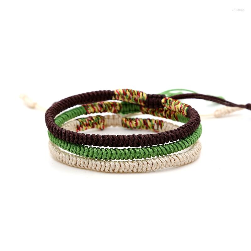 Charm Bracelets Drop Tibetan Buddhist Handmade Knots Lucky Rope Macrame Bracelet Size Adjustable Same Model Gift Jewelry
Charm Bracelets Drop Tibetan Buddhist Handmade Knots Lucky Rope Macrame Bracelet Size Adjustable Same Model Gift Jewelry