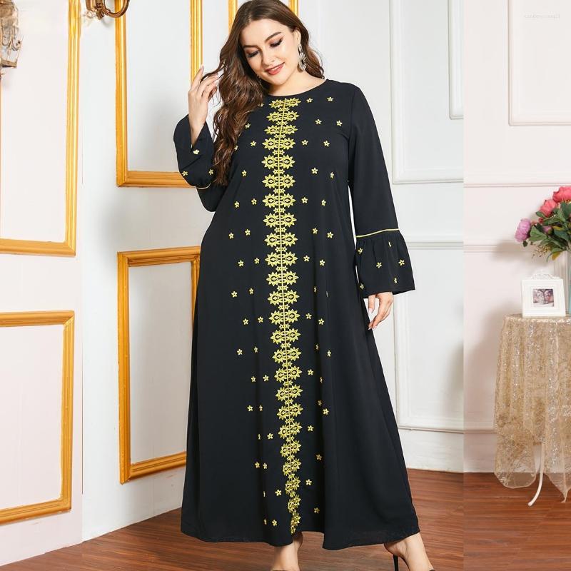Ethnic Clothing 2023 Muslim Large Size Fashion Embroidered Long Sleeve Dubai Arab Turkish Islamic Make-Over Dress Woman Abaya
Ethnic Clothing 2023 Muslim Large Size Fashion Embroidered Long Sleeve Dubai Arab Turkish Islamic Make-Over Dress Woman Abaya