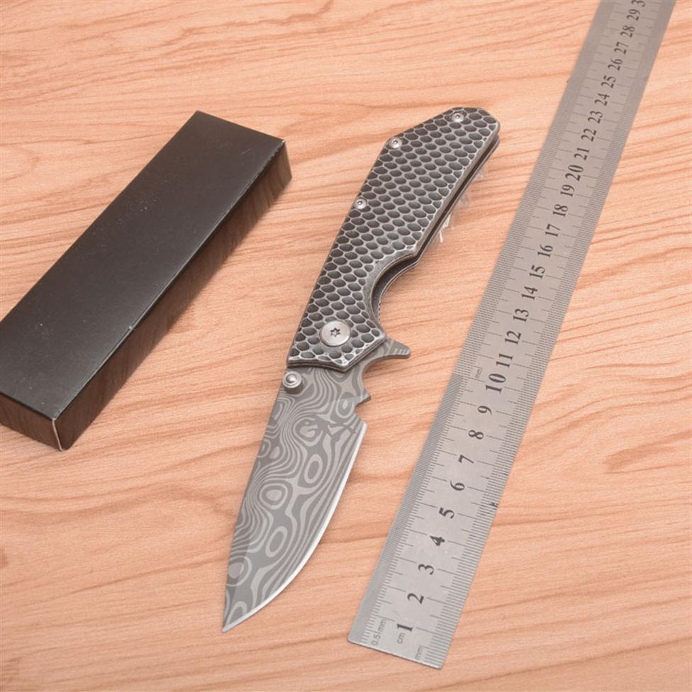 Strider Tactical Folding Knife Aluminum Honeycomb Handle Damascus Pattern Blade Outdoor Camping Hiking Fishing Rescue Pocket Gift Knife2198
Strider Tactical Folding Knife Aluminum Honeycomb Handle Damascus Pattern Blade Outdoor Camping Hiking Fishing Rescue Pocket Gift Knife2198