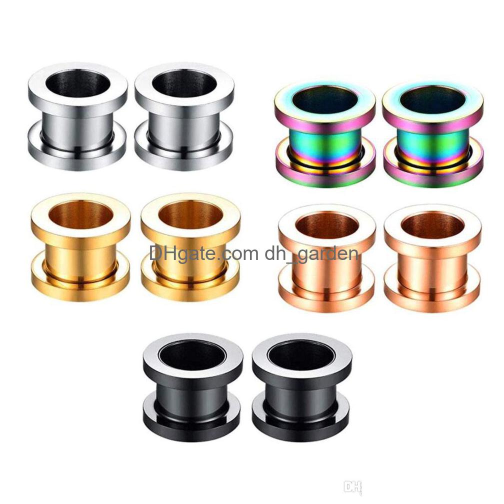 Plugs Tunnels 168Pcs Mix 5 Color Surgical Steel And Ear Expander Screw Earring Stretcher Body Jewelry Piercing Eyelet Gauge Dhgarden Dhqiz
Plugs Tunnels 168Pcs Mix 5 Color Surgical Steel And Ear Expander Screw Earring Stretcher Body Jewelry Piercing Eyelet Gauge Dhgarden Dhqiz
