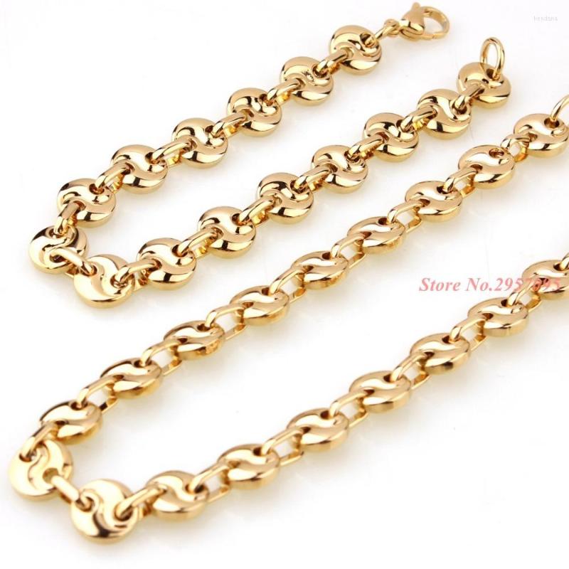 Necklace Earrings Set Product Gold Color Stainless Steel Bracelets Link Byzantine Chain Bracelet For Men Jewelry, Picture shown
Necklace Earrings Set Product Gold Color Stainless Steel Bracelets Link Byzantine Chain Bracelet For Men Jewelry, Picture shown