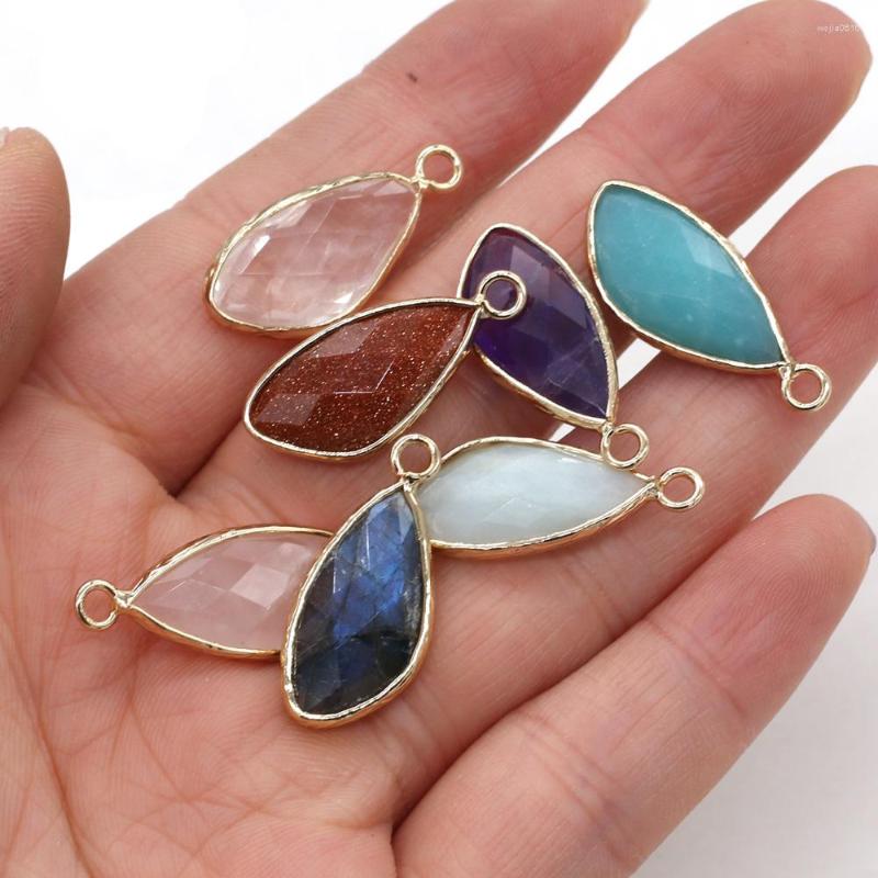 Charms Natural Stone Pendant Section Drop Shaped Semi-precious For Women Girls Jewelry Making DIY Necklace Bracelet Earrings Accessory
Charms Natural Stone Pendant Section Drop Shaped Semi-precious For Women Girls Jewelry Making DIY Necklace Bracelet Earrings Accessory