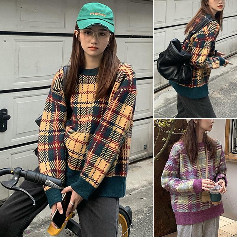 Women's Sweaters ASDS-Women's Pullover Sweater Lazy Wind Slimming Loose Knit TopWomen's, Blue
Women's Sweaters ASDS-Women's Pullover Sweater Lazy Wind Slimming Loose Knit TopWomen's, Blue