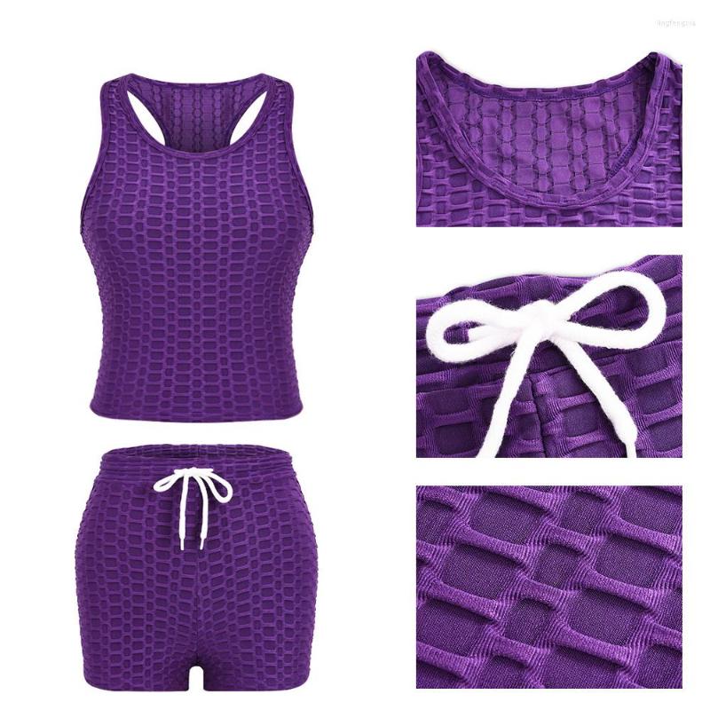 Active Sets Sleeveless Crop Top 2Pcs Tank Sport Shorts Yoga Set Sports Wear For Women Gym Clothing Suit Summer Pullover Tracksuit, Black
Active Sets Sleeveless Crop Top 2Pcs Tank Sport Shorts Yoga Set Sports Wear For Women Gym Clothing Suit Summer Pullover Tracksuit, Black