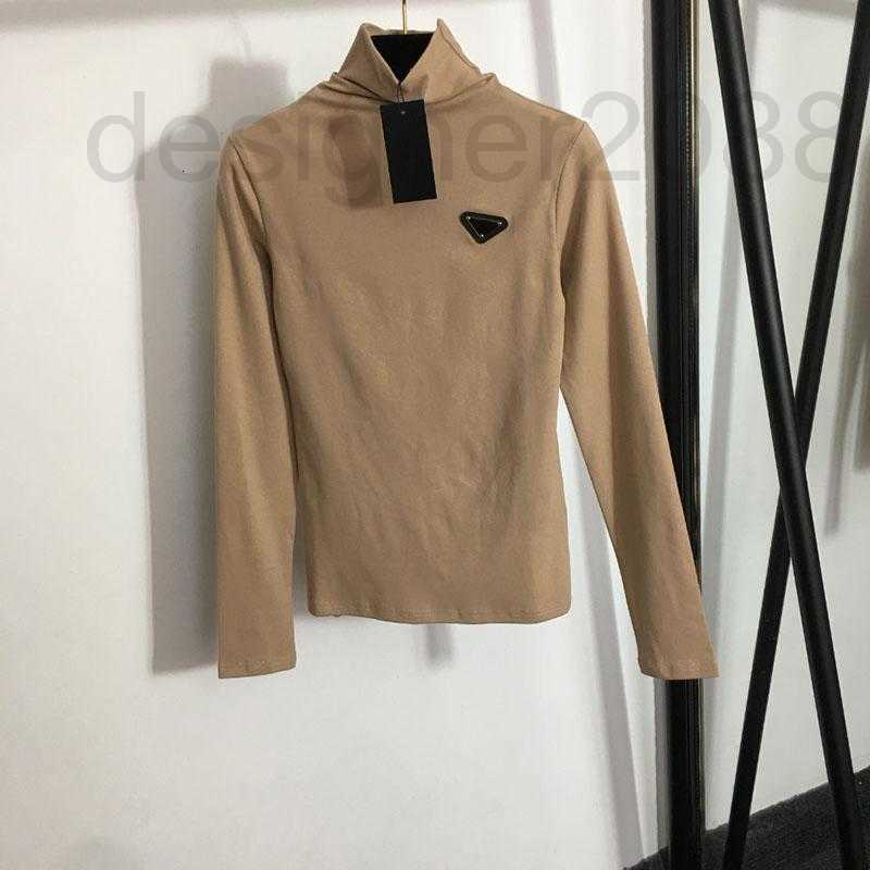 Women' T-Shirt Designer Triangle Badge Women T Shirt Solid Color Tops for Lady Winter Warm Casual Long Sleeve Tees EGN0, Apricot
Women' T-Shirt Designer Triangle Badge Women T Shirt Solid Color Tops for Lady Winter Warm Casual Long Sleeve Tees EGN0, Apricot