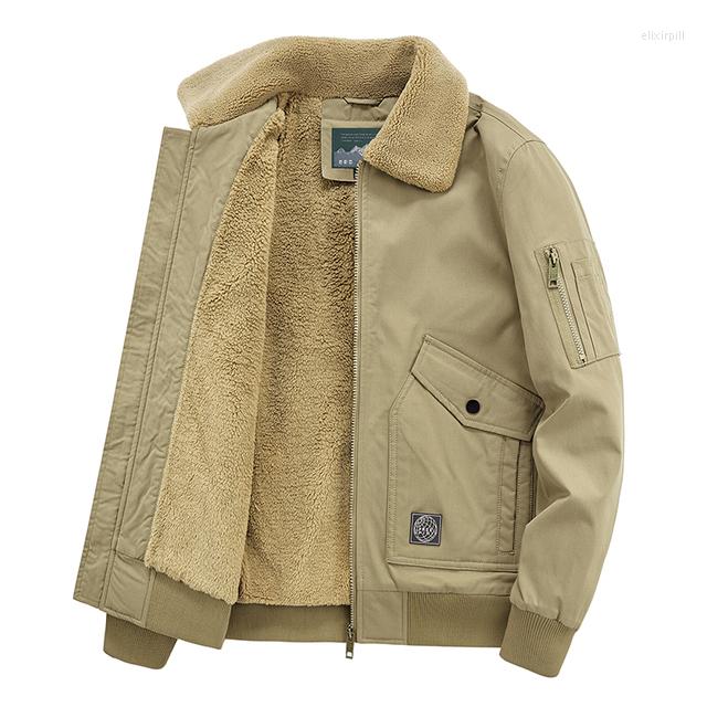 Men's Jackets 2023 Winter Men Jacket Brand Thicken Fleece Warm Casual Coat Lamb Wool Fashion Military Windbreaker Men's, Black
Men's Jackets 2023 Winter Men Jacket Brand Thicken Fleece Warm Casual Coat Lamb Wool Fashion Military Windbreaker Men's, Black