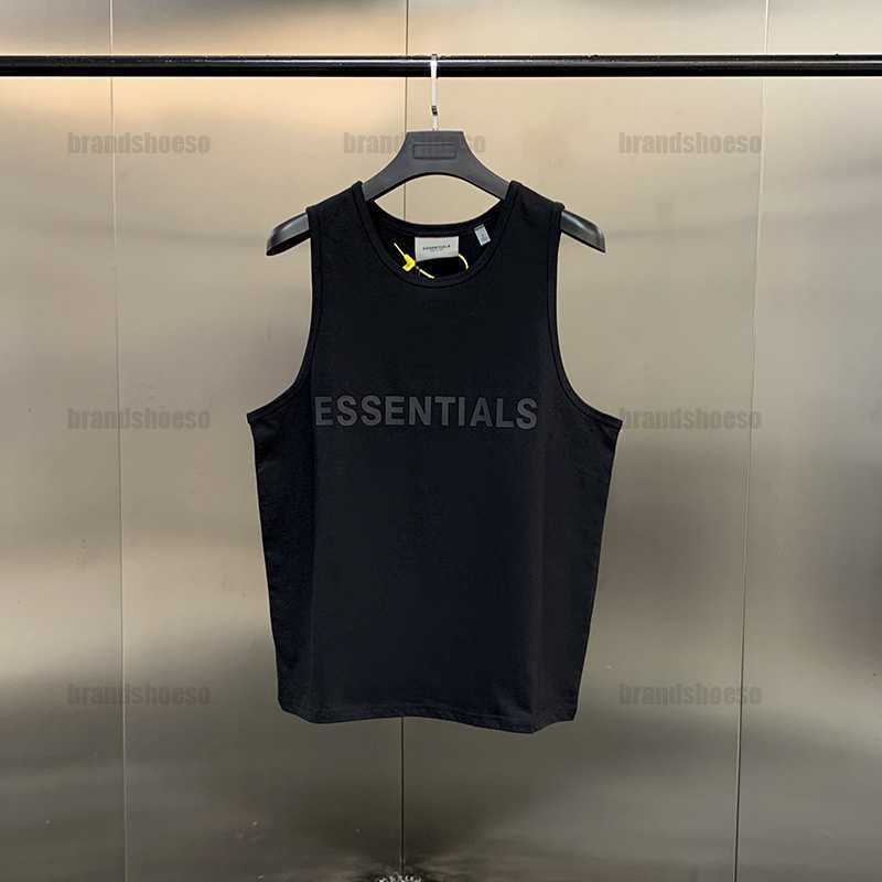 ESSENTIALS vest Men' Tank Tops Chest silicone stereoscopic letter vest Top of the line - For couples Size M L XL (refer to 178 130 Wear, 5#
ESSENTIALS vest Men' Tank Tops Chest silicone stereoscopic letter vest Top of the line - For couples Size M L XL (refer to 178 130 Wear, 5#