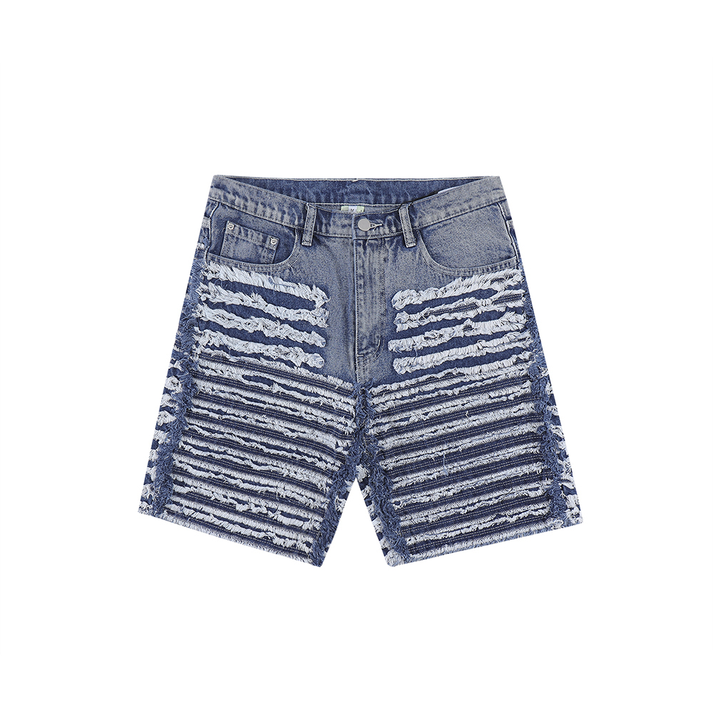 Vintage Casual Summer Jeans Shorts Men's Frayed Streetwear Denim Knee Length Pants Oversized
Vintage Casual Summer Jeans Shorts Men's Frayed Streetwear Denim Knee Length Pants Oversized