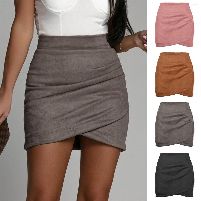Skirts 2023 Spring Autumn Solid Color Suede Skirt Pleated Cross Irregular Zipper Short Women Sexy Bodycon Office Lady, Gray
Skirts 2023 Spring Autumn Solid Color Suede Skirt Pleated Cross Irregular Zipper Short Women Sexy Bodycon Office Lady, Gray