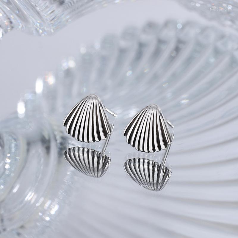 Stud Earrings Arrival Retro Creative Shell Silver Plated Simple Personality Fashion Ins Exquisite TYB206
Stud Earrings Arrival Retro Creative Shell Silver Plated Simple Personality Fashion Ins Exquisite TYB206