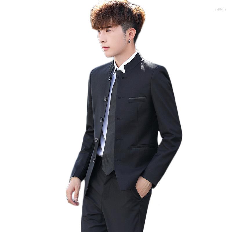 Men's Suits Plus Size Men's & Blazer Jacket Pants Business Formal Groom Wear Chinese Tunic, Black
Men's Suits Plus Size Men's & Blazer Jacket Pants Business Formal Groom Wear Chinese Tunic, Black
