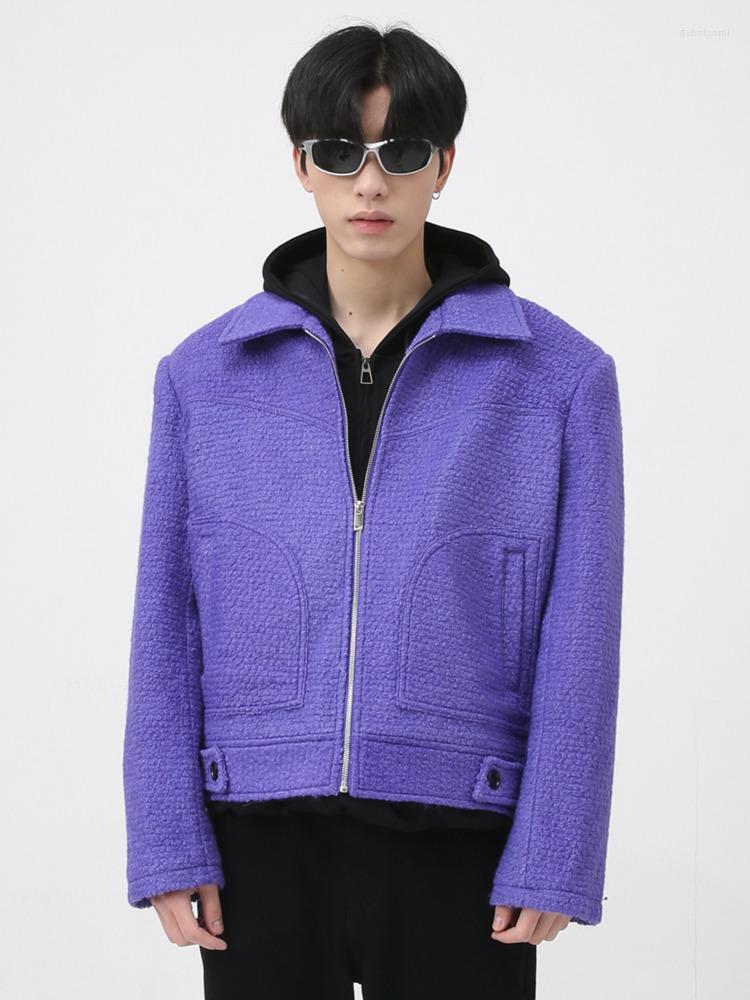 Men's Jackets SYUHGFA Men's Wear 2023 Autumn Winter High Quality Short Style Wool Loose Coat Shoulder Pad Slim Cotton Zipper Jacket, Black
Men's Jackets SYUHGFA Men's Wear 2023 Autumn Winter High Quality Short Style Wool Loose Coat Shoulder Pad Slim Cotton Zipper Jacket, Black