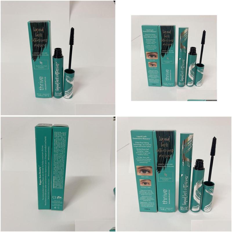 Car Dvr Mascara Thrive Causemetics 10.7G Liquid Lash Extensions Length Thick Waterproof Eye Makeup Mascaras Black 0.38Oz Drop Delivery Dhwri
Car Dvr Mascara Thrive Causemetics 10.7G Liquid Lash Extensions Length Thick Waterproof Eye Makeup Mascaras Black 0.38Oz Drop Delivery Dhwri