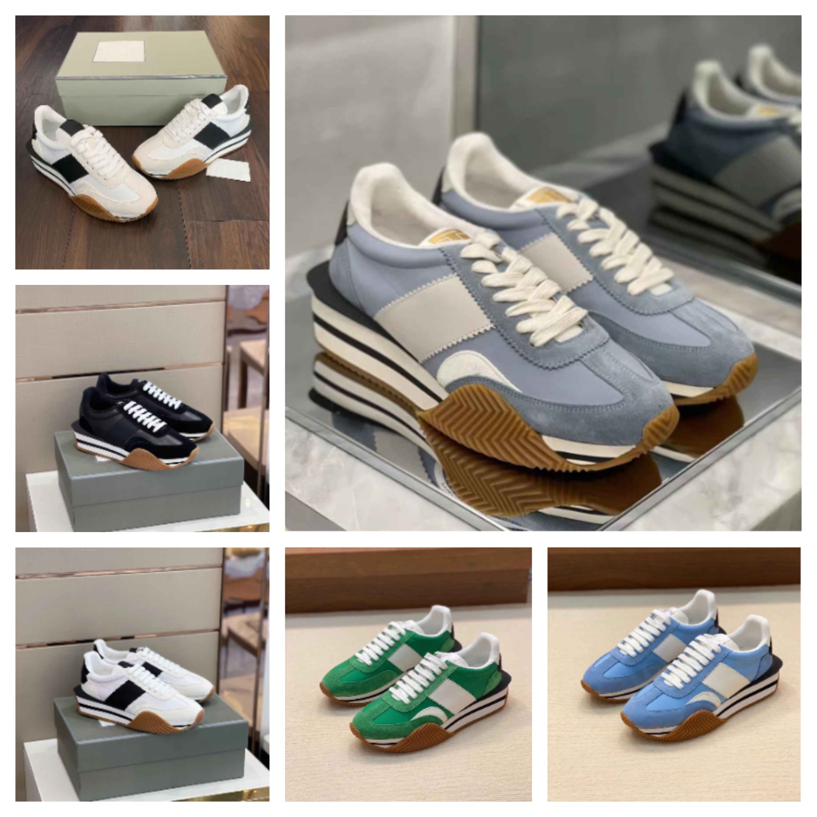 23S Famous James Sneaker Shoes Men's Black Side Stripe Suede & Nylon Skateboard Walking Chunky Rubber Sole Lace Up Trainer EU38-46 Shoe box
23S Famous James Sneaker Shoes Men's Black Side Stripe Suede & Nylon Skateboard Walking Chunky Rubber Sole Lace Up Trainer EU38-46 Shoe box