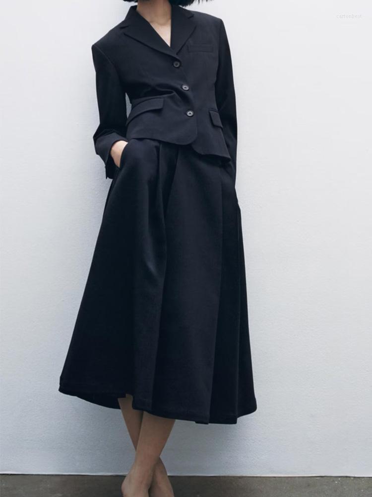 Women's Suits Kumsvag 2023 Women Spring Fashion Slim Blazers Suit Coats Female Street Solid Blended Elegant Outerwear Clothing
Women's Suits Kumsvag 2023 Women Spring Fashion Slim Blazers Suit Coats Female Street Solid Blended Elegant Outerwear Clothing