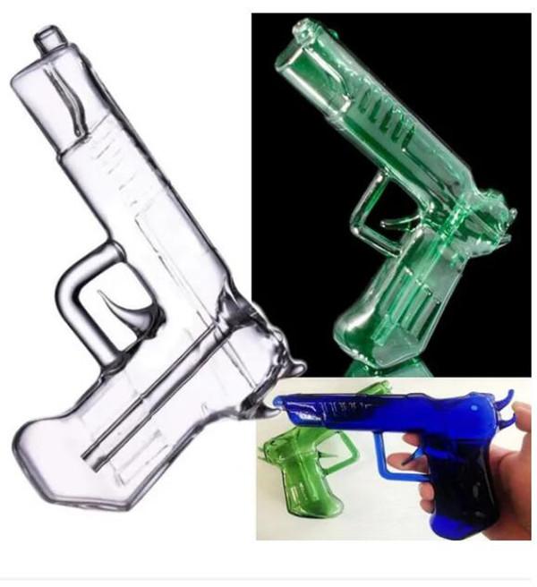 Glass Water Pipes Gun hookahs Smoking Pipe Rig Wax Dry Herb Vap glasses pistol bongs oil rigs dab Pistol Bubbler
Glass Water Pipes Gun hookahs Smoking Pipe Rig Wax Dry Herb Vap glasses pistol bongs oil rigs dab Pistol Bubbler