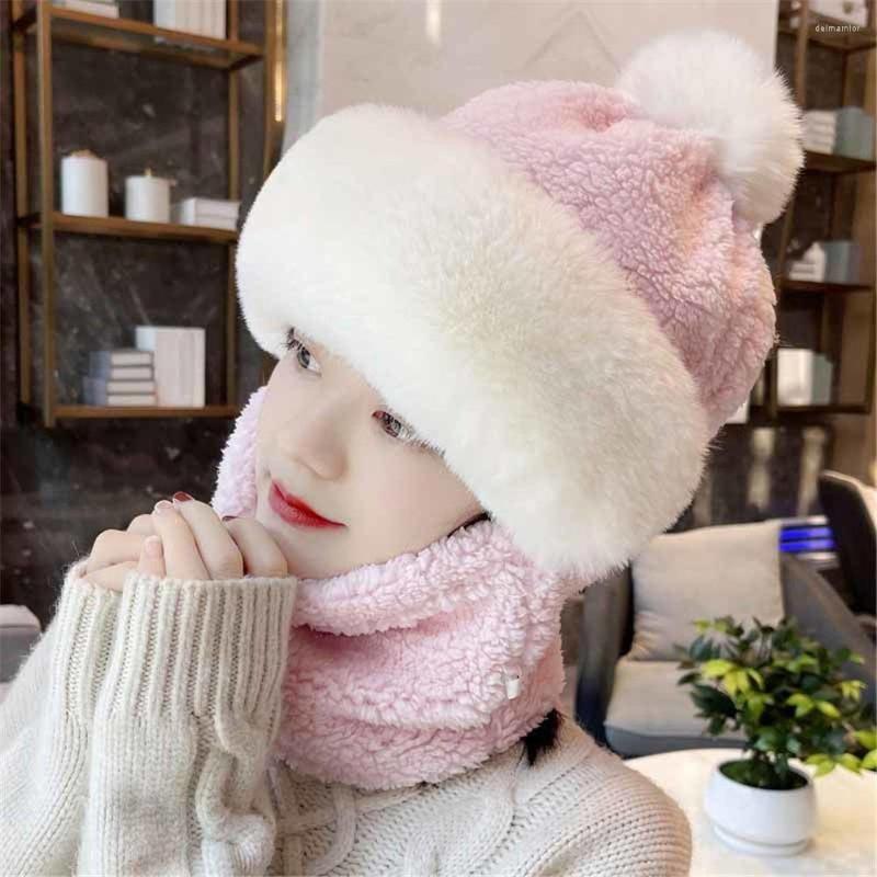 Berets Winter Warm Pure Faux Fur Women Caps Plush Hat Scarf Mask Set Beanies Balaclava Hats Thickened Windproof, Grey
Berets Winter Warm Pure Faux Fur Women Caps Plush Hat Scarf Mask Set Beanies Balaclava Hats Thickened Windproof, Grey