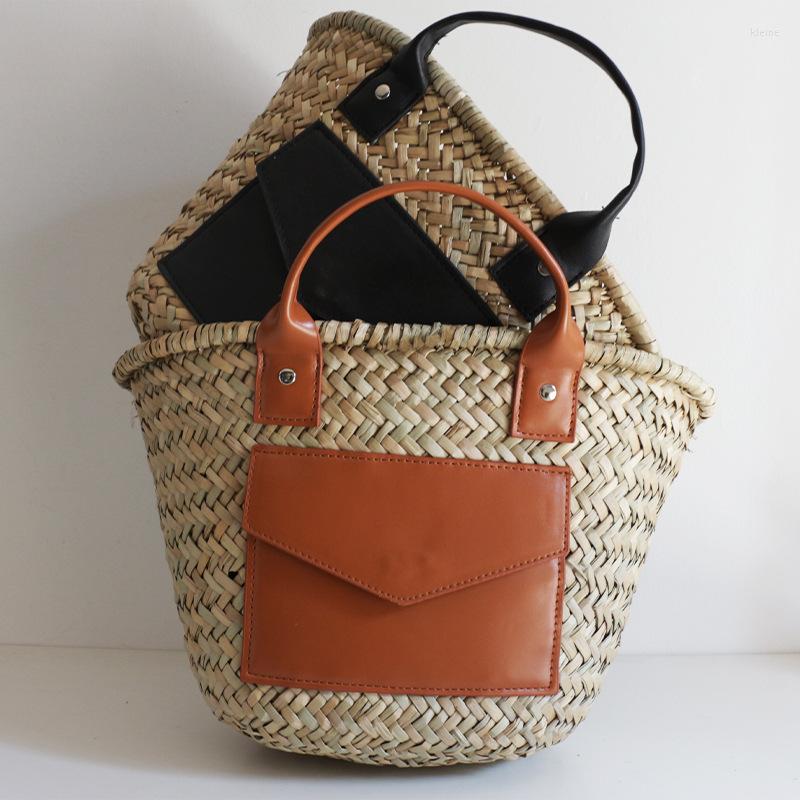 Evening Bags 2023 Fashion Straw Bag Handbags Women Summer Rattan Handmade Woven Beach Bohemia Knitted Big Shoulder Tote Bolso, No inner package
Evening Bags 2023 Fashion Straw Bag Handbags Women Summer Rattan Handmade Woven Beach Bohemia Knitted Big Shoulder Tote Bolso, No inner package
