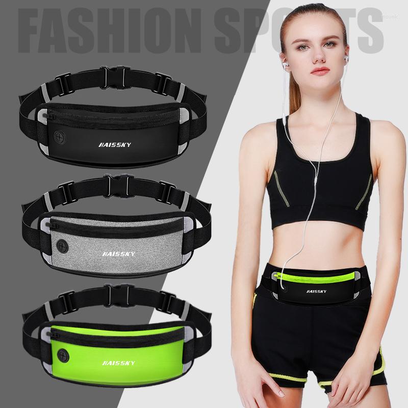 Outdoor Bags HAISSKY Zipper Sports Running Bag Elastic Belt Reflective Waist Pack Waterproof GYM Fitness Phone Pouch, Black green
Outdoor Bags HAISSKY Zipper Sports Running Bag Elastic Belt Reflective Waist Pack Waterproof GYM Fitness Phone Pouch, Black green