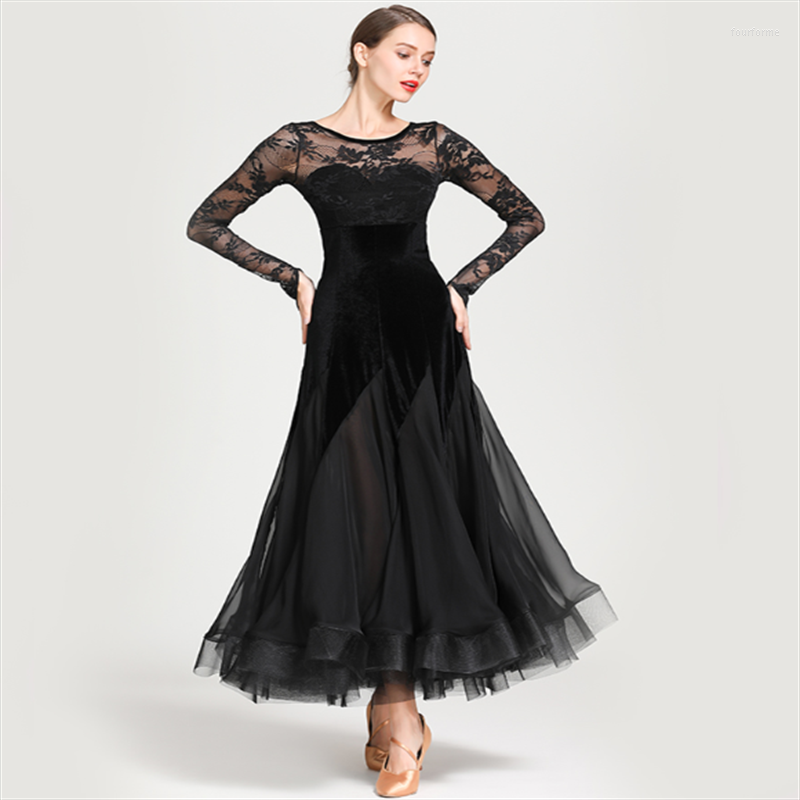 Stage Wear Lace Designed Wave Gauzy Hemline Tunic Dress Auntumn Women Fashionable Modern Ballroom Dance Clothing Long Sleeve, Color 1 no box
Stage Wear Lace Designed Wave Gauzy Hemline Tunic Dress Auntumn Women Fashionable Modern Ballroom Dance Clothing Long Sleeve, Color 1 no box