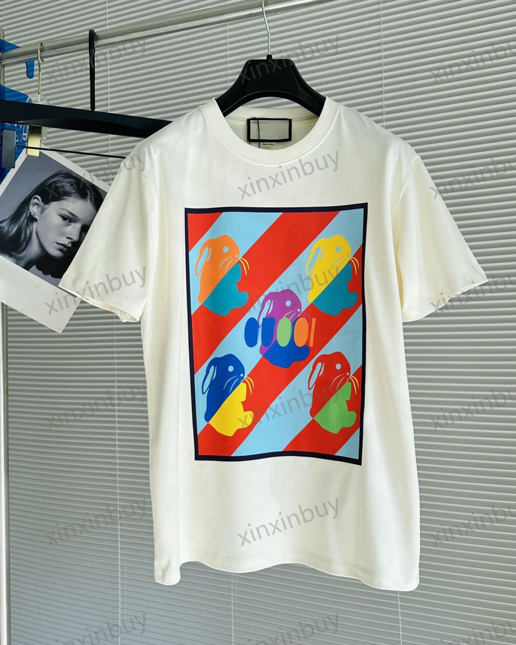 xinxinbuy Men designer Tee t shirt 23ss Paris Color rabbit Letters print short sleeve cotton women white black Beige XS-2XL, 01
xinxinbuy Men designer Tee t shirt 23ss Paris Color rabbit Letters print short sleeve cotton women white black Beige XS-2XL, 01
