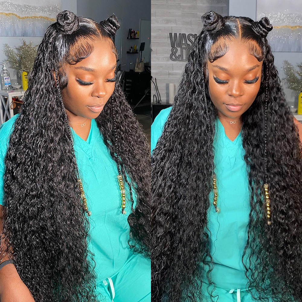 Lace Frontal Wig Human Hair Brazilian Deep Wave Curly Hair Wigs HD Lace Front Wigs For Women Glueless Wig, Others color
Lace Frontal Wig Human Hair Brazilian Deep Wave Curly Hair Wigs HD Lace Front Wigs For Women Glueless Wig, Others color