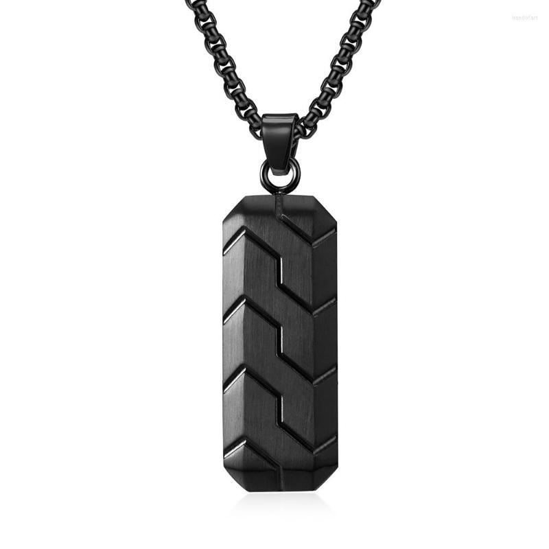 Pendant Necklaces Yoiumit Black Men's Trend Hexagonal Three-dimensional Beveled Tire Pattern Hip-hop Retro Stainless Steel Necklace
Pendant Necklaces Yoiumit Black Men's Trend Hexagonal Three-dimensional Beveled Tire Pattern Hip-hop Retro Stainless Steel Necklace