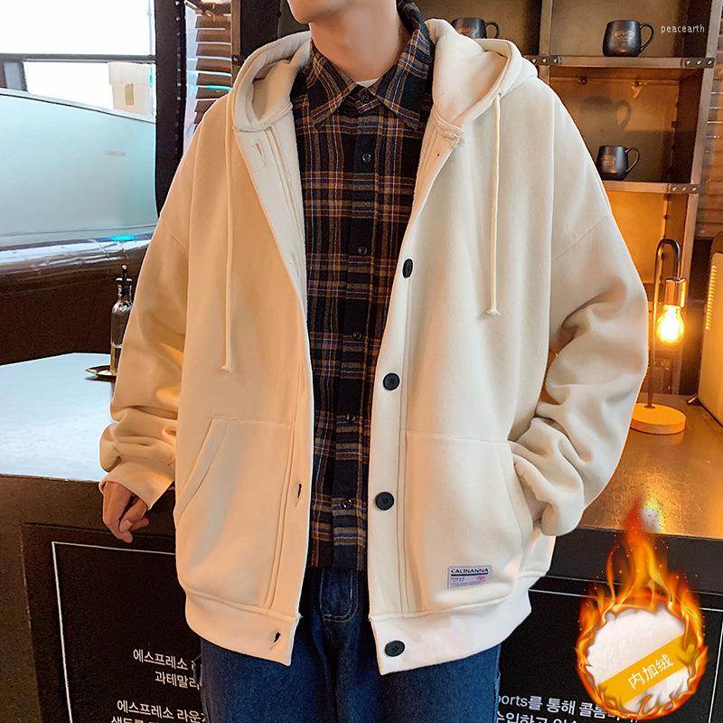 Men's Hoodies 2023 Autumn Winter Thick Warm Cardigan Hooded Sweatshirt Solid Color 4XL.5XL Jacket Male Black Apricot Men, 001
Men's Hoodies 2023 Autumn Winter Thick Warm Cardigan Hooded Sweatshirt Solid Color 4XL.5XL Jacket Male Black Apricot Men, 001