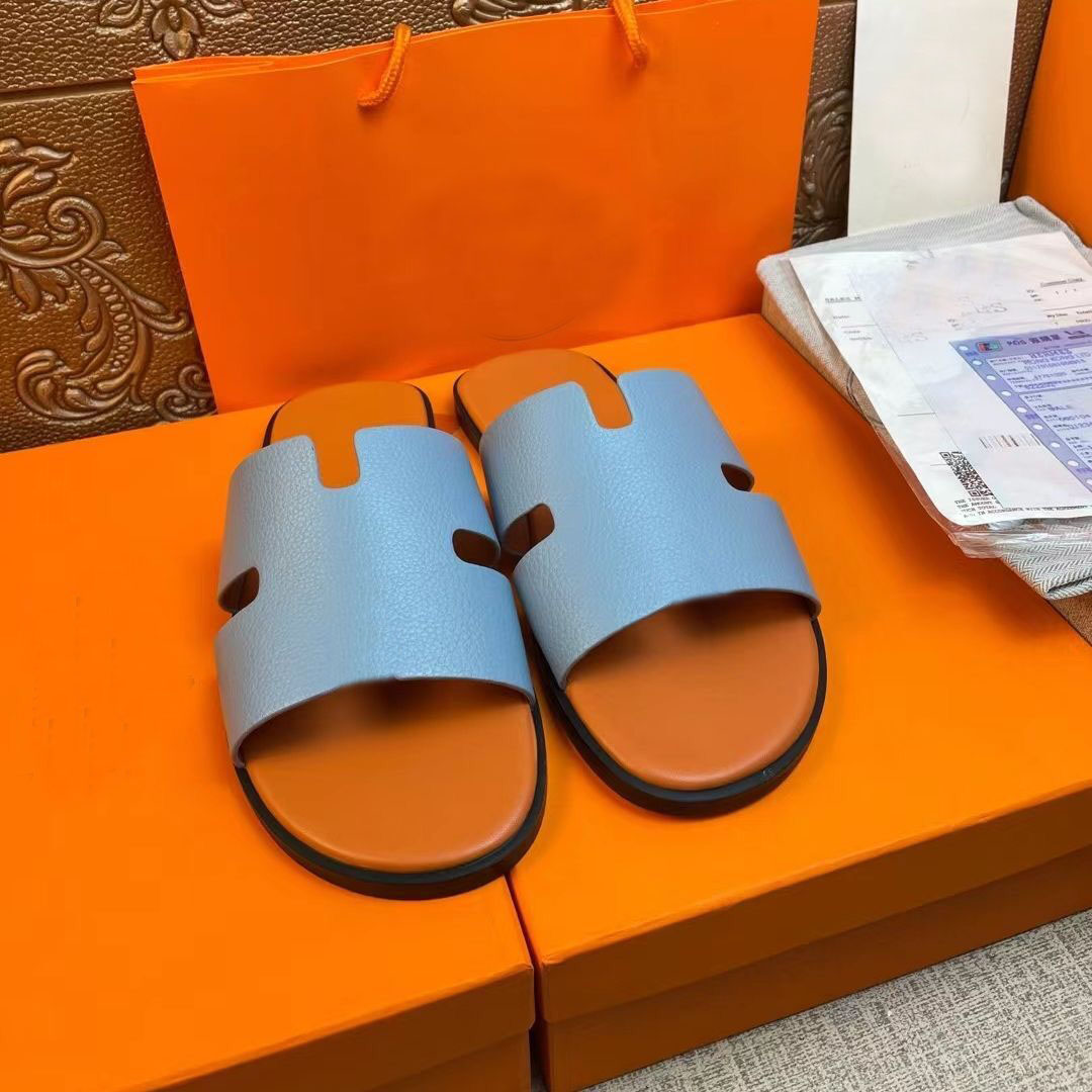 Izmir Design men's flat slipper slide sandal beach flats slip on genuine leather rubber sole mens casual flats Luxury brand design with box fastship size38-46, 13
Izmir Design men's flat slipper slide sandal beach flats slip on genuine leather rubber sole mens casual flats Luxury brand design with box fastship size38-46, 13