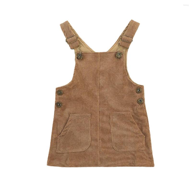 Girl Dresses Casual Infant Baby Corduroy Suspenders Dress Autumn Solid Adjustable Straps Short With Two Pockets In Front 0-3Y, Beige
Girl Dresses Casual Infant Baby Corduroy Suspenders Dress Autumn Solid Adjustable Straps Short With Two Pockets In Front 0-3Y, Beige
