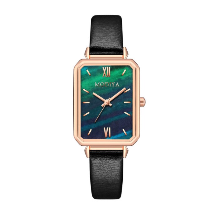 PU Leather Strap Small Watch Emerald Color Dial Square Women Watches Elegant Retro Fashion Women's Wristwatch Decorative Wrist Watch for Gifts, Leave a message about color
PU Leather Strap Small Watch Emerald Color Dial Square Women Watches Elegant Retro Fashion Women's Wristwatch Decorative Wrist Watch for Gifts, Leave a message about color