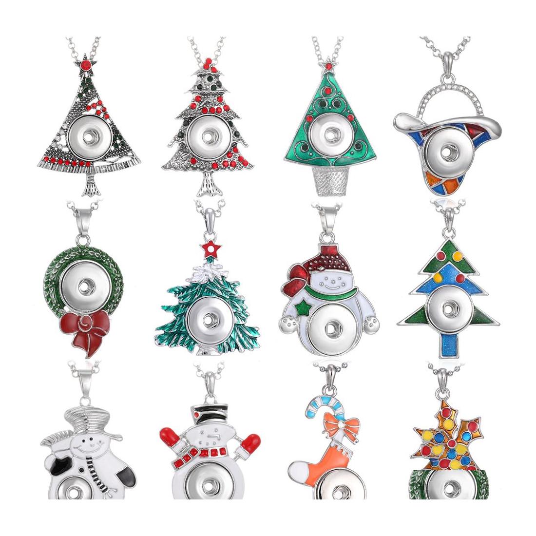 Pendant Necklaces Christmas Series Tree Snowman Snap Button Necklace Fit 18Mm Snaps Buttons Jewelry For Women Mom Gift Yydhhome Drop Dhqtq
Pendant Necklaces Christmas Series Tree Snowman Snap Button Necklace Fit 18Mm Snaps Buttons Jewelry For Women Mom Gift Yydhhome Drop Dhqtq