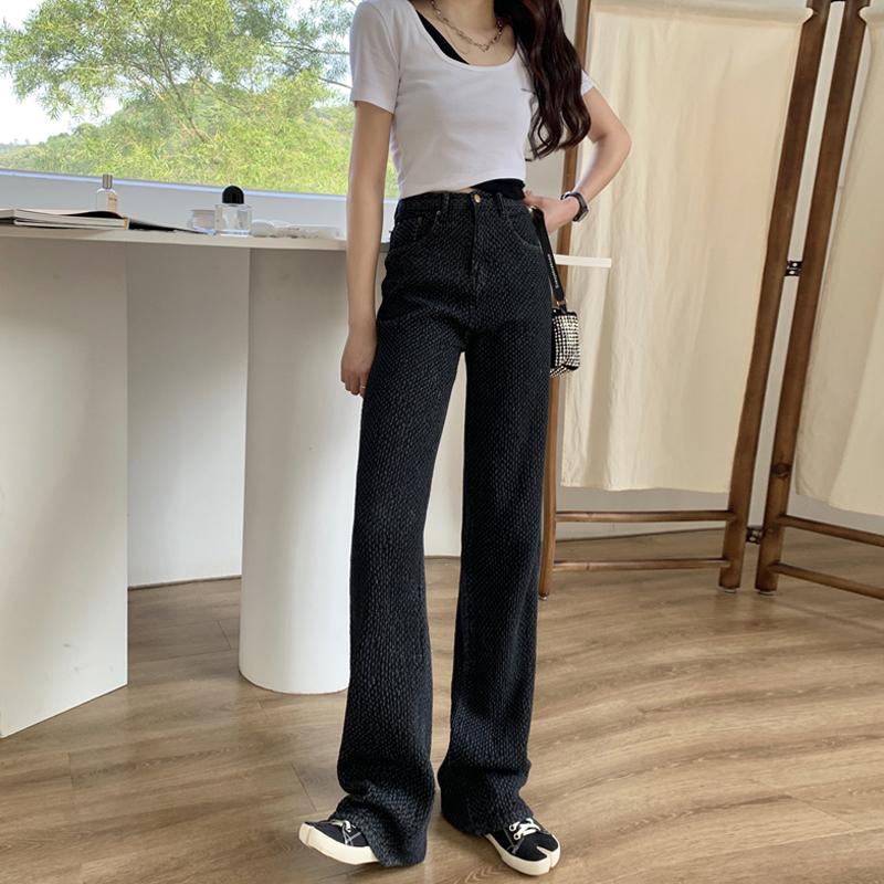 Women' Jeans Vintage High Waisted For Women Full Length Straight Washed Denim Pants Streetwear Chic Casual Trousers Autumn 2023, Blue
Women' Jeans Vintage High Waisted For Women Full Length Straight Washed Denim Pants Streetwear Chic Casual Trousers Autumn 2023, Blue