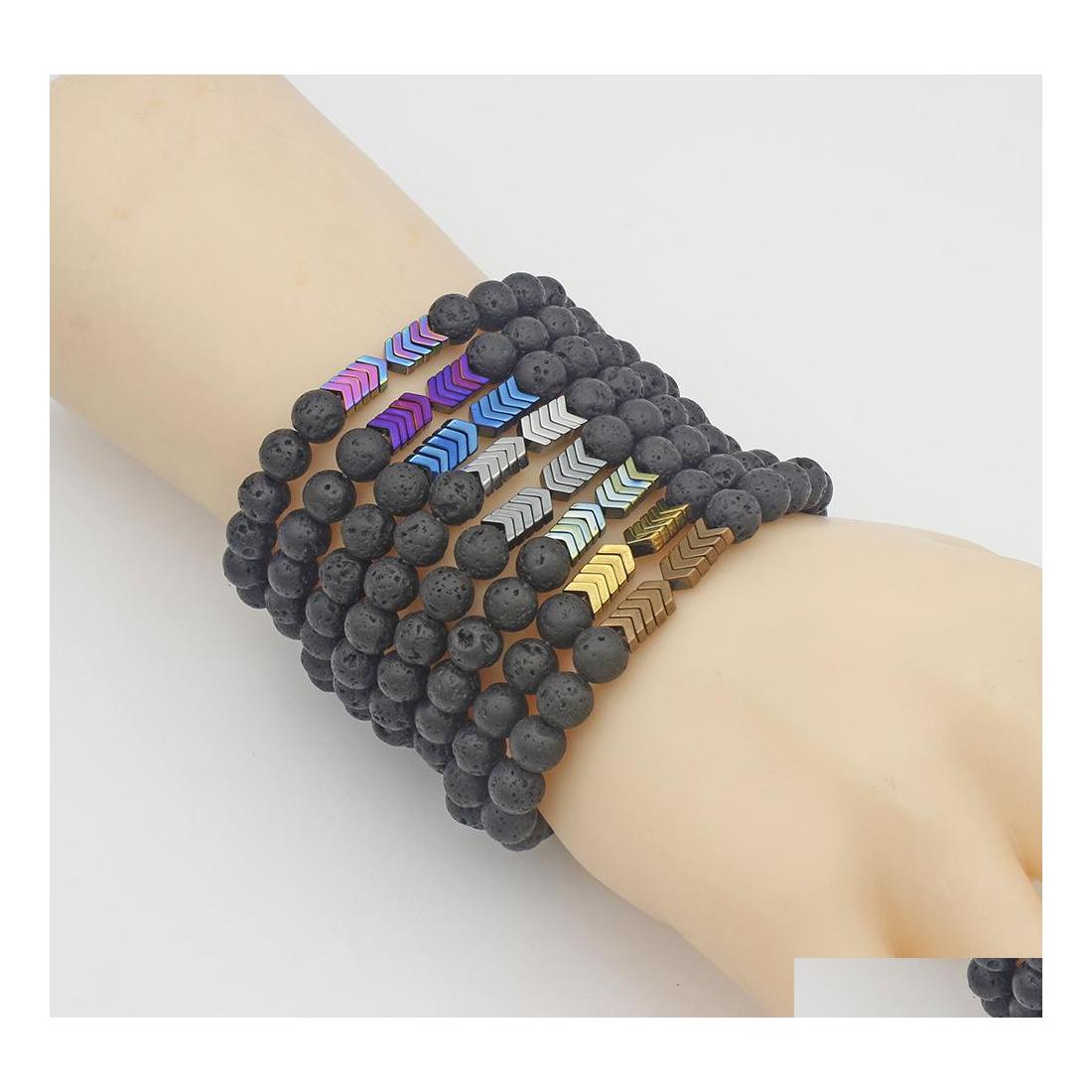 Charm Bracelets 8Colors Magnet Arrow Black Lava Stone Bracelet Diy Aromatherapy Essential Oil Diffuser For Women Men Drop Delivery Je Dh4P3
Charm Bracelets 8Colors Magnet Arrow Black Lava Stone Bracelet Diy Aromatherapy Essential Oil Diffuser For Women Men Drop Delivery Je Dh4P3