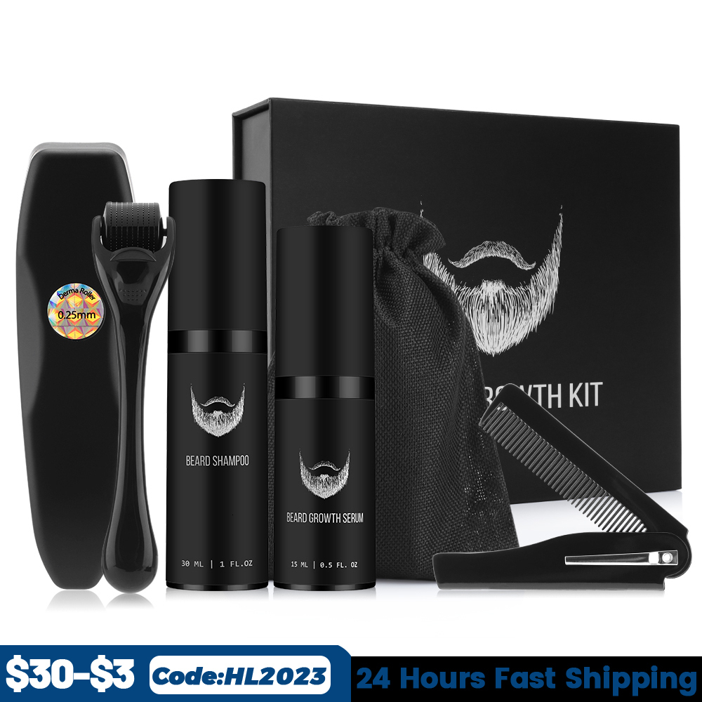 Hair Brushes 4 Pcs set Beard Growth Kit Rapid and Thickening Nourishes Moisturizes beard 230217
Hair Brushes 4 Pcs set Beard Growth Kit Rapid and Thickening Nourishes Moisturizes beard 230217
