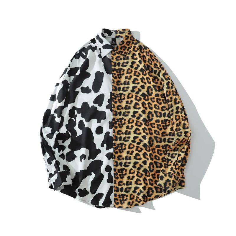 Men's T Shirts Leopard Long Sleeve Blouse Shirt Fashion Dress Casual Woven Button Down TopMen's, Picture shown
Men's T Shirts Leopard Long Sleeve Blouse Shirt Fashion Dress Casual Woven Button Down TopMen's, Picture shown