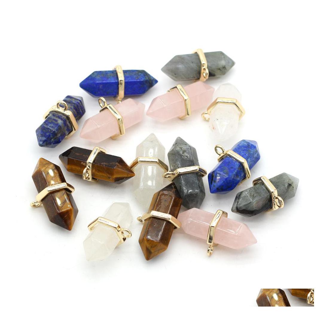 Charms Natural Stone Hexagon Rose Quartz Healing Reiki Crystal Pendant Diy Necklace Earrings Women Fashion Jewelry Dhseller2010 Drop Dhhfe
Charms Natural Stone Hexagon Rose Quartz Healing Reiki Crystal Pendant Diy Necklace Earrings Women Fashion Jewelry Dhseller2010 Drop Dhhfe