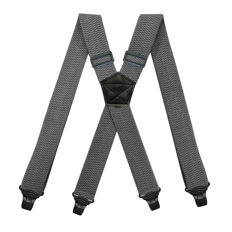 Suspenders Heavy Duty Work for Men 38cm Wide XBack with 4 Plastic Gripper Clasps Adjustable Elastic Trouser Pants Braces Strap 230217
Suspenders Heavy Duty Work for Men 38cm Wide XBack with 4 Plastic Gripper Clasps Adjustable Elastic Trouser Pants Braces Strap 230217