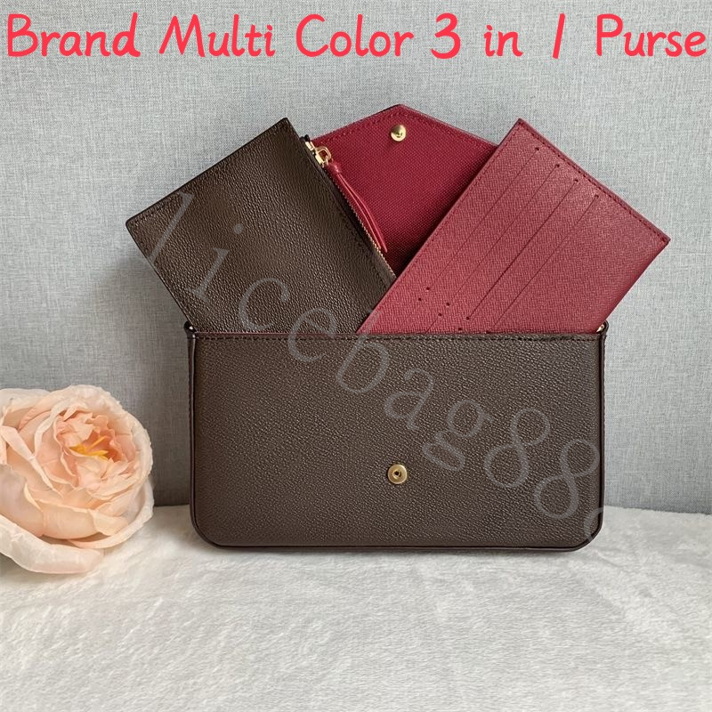3 in 1 Shoulder Bags Multi Felicie Pochette Women Chain Bags Wallet Messenger Leather Handbags Shoulder High Quality Flower L Letter V Purse Crossbody girl Bag, Old flower purple red
3 in 1 Shoulder Bags Multi Felicie Pochette Women Chain Bags Wallet Messenger Leather Handbags Shoulder High Quality Flower L Letter V Purse Crossbody girl Bag, Old flower purple red