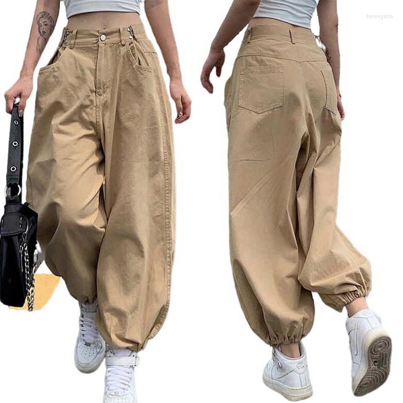Women' Pants Women' Baggy Fashion Cargo Hip Hop Loosed Adjustable Waist Drawstring Streetwear Long Pant, Black
Women' Pants Women' Baggy Fashion Cargo Hip Hop Loosed Adjustable Waist Drawstring Streetwear Long Pant, Black
