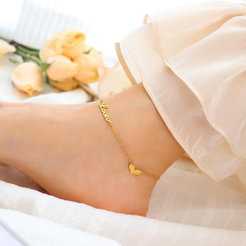 Anklets Bohemian Beach Verbige Love Anklet For Women Summer Leg Foot Bracelet Chain Stainless Steel Jewelry 2023 Trend Korean Girls Gift
Anklets Bohemian Beach Verbige Love Anklet For Women Summer Leg Foot Bracelet Chain Stainless Steel Jewelry 2023 Trend Korean Girls Gift