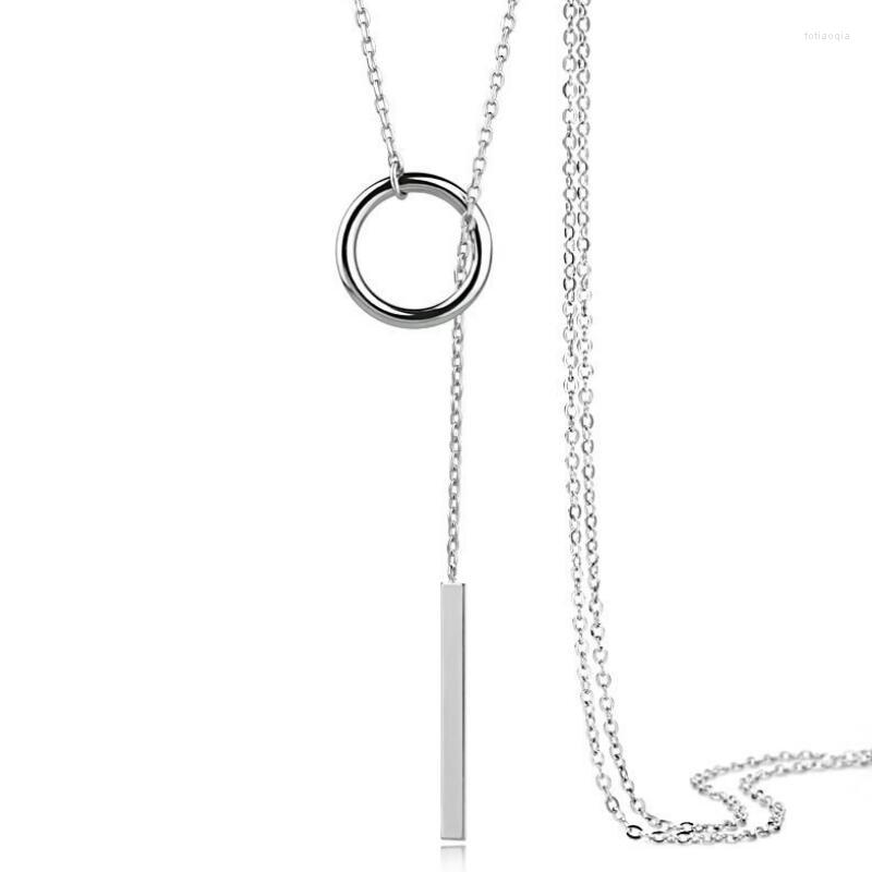 Chains Trendy Simple Geometric Charms Necklace For Women Silver Color Sweater Link Chain Necklaces Party Choker Jewelry
Chains Trendy Simple Geometric Charms Necklace For Women Silver Color Sweater Link Chain Necklaces Party Choker Jewelry