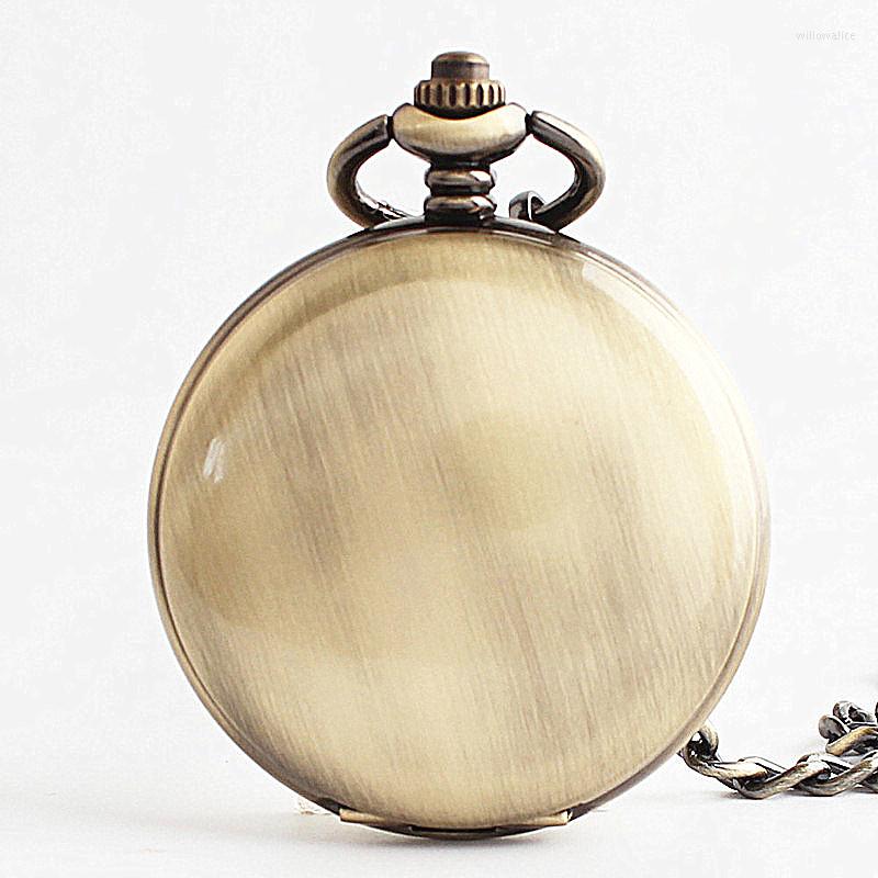 Pocket Watches Antique Bronze Smooth Mechanical Watch Roman Number Hand Wind Luminous Fob Gift Box, Picture shown
Pocket Watches Antique Bronze Smooth Mechanical Watch Roman Number Hand Wind Luminous Fob Gift Box, Picture shown
