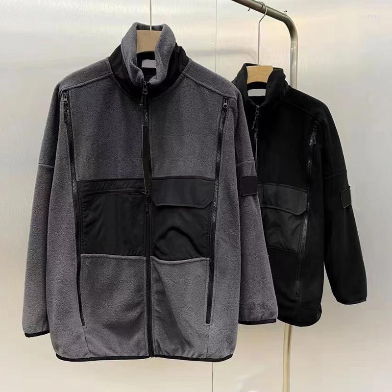 Men's Jackets Casual Loose Autumn Winter Fleece Pocket Warm Patchwork Vintage Zipper Long Sleeve Coat Jaqueta Masculina MA695, Black
Men's Jackets Casual Loose Autumn Winter Fleece Pocket Warm Patchwork Vintage Zipper Long Sleeve Coat Jaqueta Masculina MA695, Black