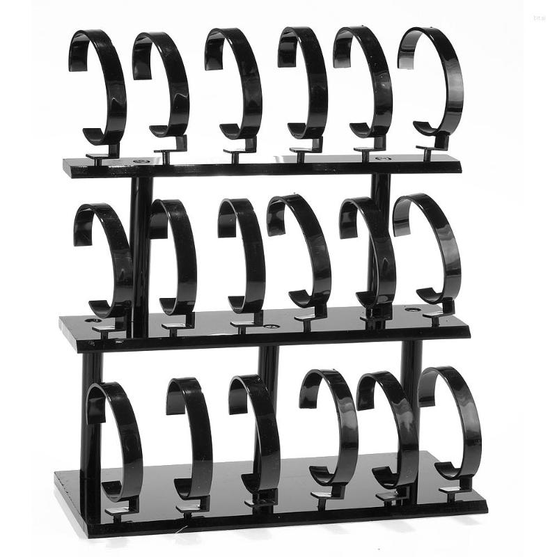 Jewelry Pouches Tabletop Show 18 Slot Black Clear-View Wrist Watch Display Stand Holder Rack Decoration Organizer
Jewelry Pouches Tabletop Show 18 Slot Black Clear-View Wrist Watch Display Stand Holder Rack Decoration Organizer