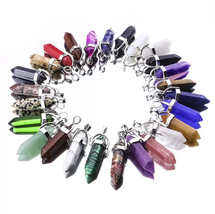 Pendant Necklaces 20 Styles Natural Stone Druzy Drusy Necklace Stainless Steel Chain Hexagonal Prism Black Lava Diffuser Jewelr Yydh Dhkny
Pendant Necklaces 20 Styles Natural Stone Druzy Drusy Necklace Stainless Steel Chain Hexagonal Prism Black Lava Diffuser Jewelr Yydh Dhkny