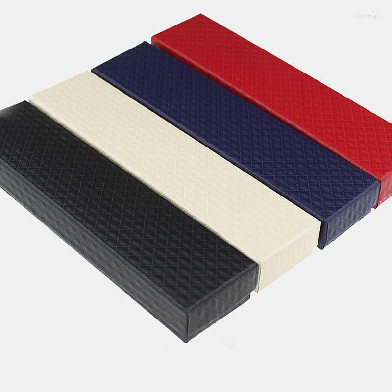 Jewelry Pouches 20.5x5x2.4cm Fashion Black Diamond Pattern Necklace Display Box 20pcs/lot Packaging Gift With Sponge H0467
Jewelry Pouches 20.5x5x2.4cm Fashion Black Diamond Pattern Necklace Display Box 20pcs/lot Packaging Gift With Sponge H0467