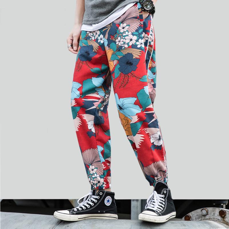 Men's Pants 2023 Casual Male Sweatpants Print Beach Loose Streetwear Harem Men Joggers Elastic Waist Ankle-length Pant, Picture shown
Men's Pants 2023 Casual Male Sweatpants Print Beach Loose Streetwear Harem Men Joggers Elastic Waist Ankle-length Pant, Picture shown